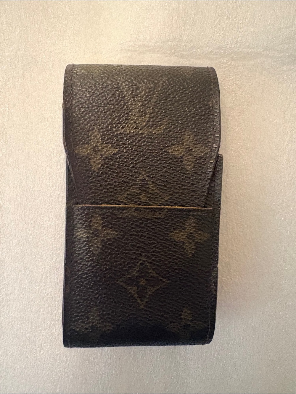 Louis Vuitton Monogram Vintage Cigar Case Holder Made in France Collector Piece